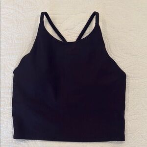 Old Navy Active Black Athletic Longline Sports Bra